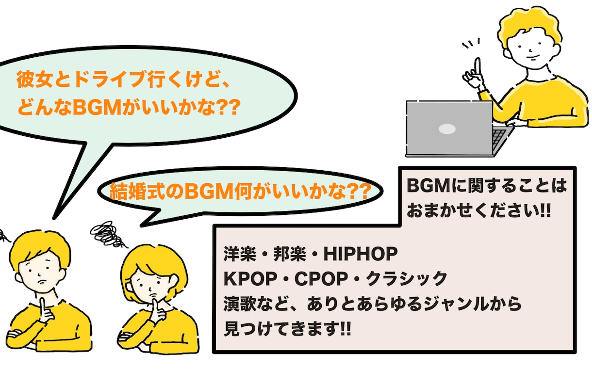 センスの良い曲を探してきます センスある曲を、洋楽邦楽問わず、探してきます！！ イメージ2
