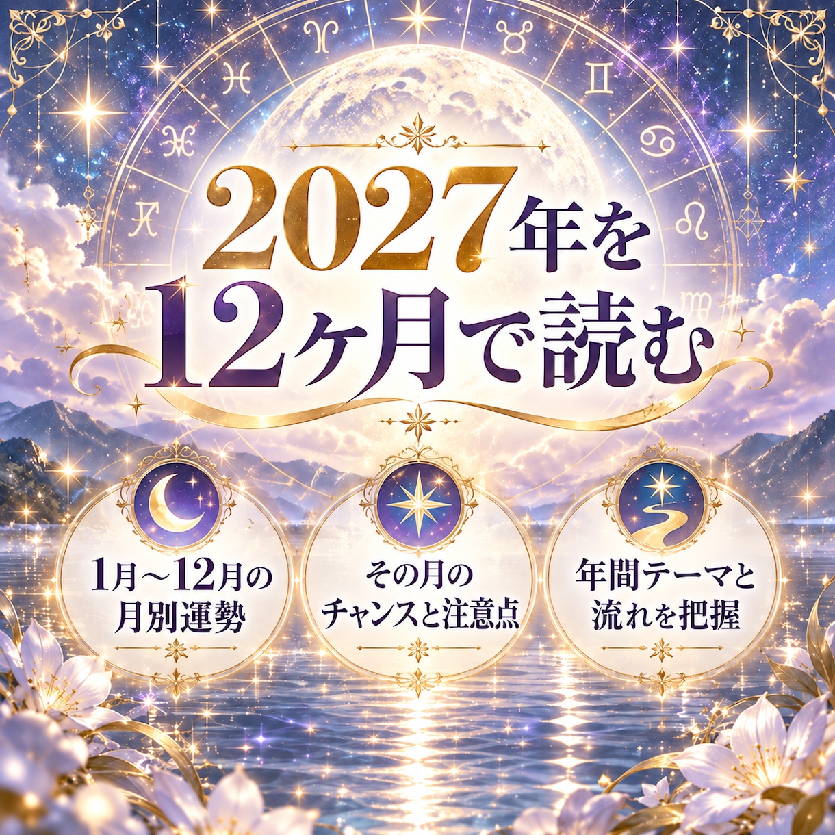 2027年｜12ヶ月の運命と転機を霊視します 【12ヶ月の月別鑑定】2027年の運命と転機を読み解く イメージ4