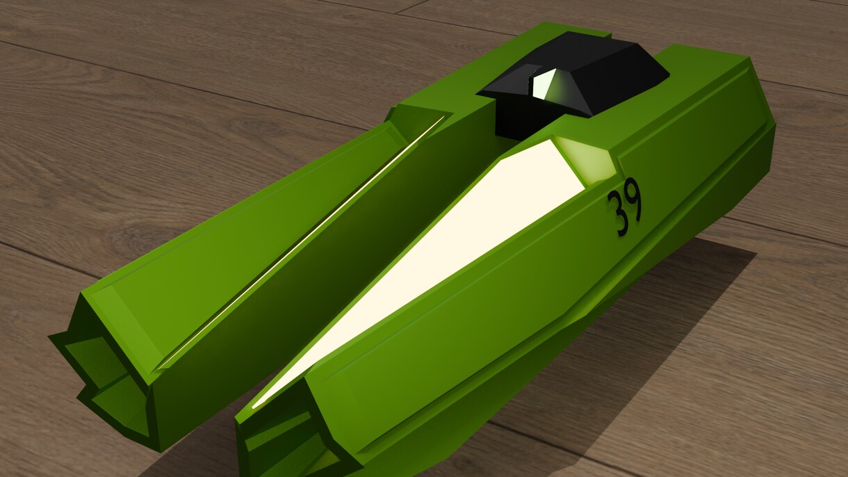 blenderで3Dモデリングができます 簡単なキャラクター、物などが可能です！ イメージ1