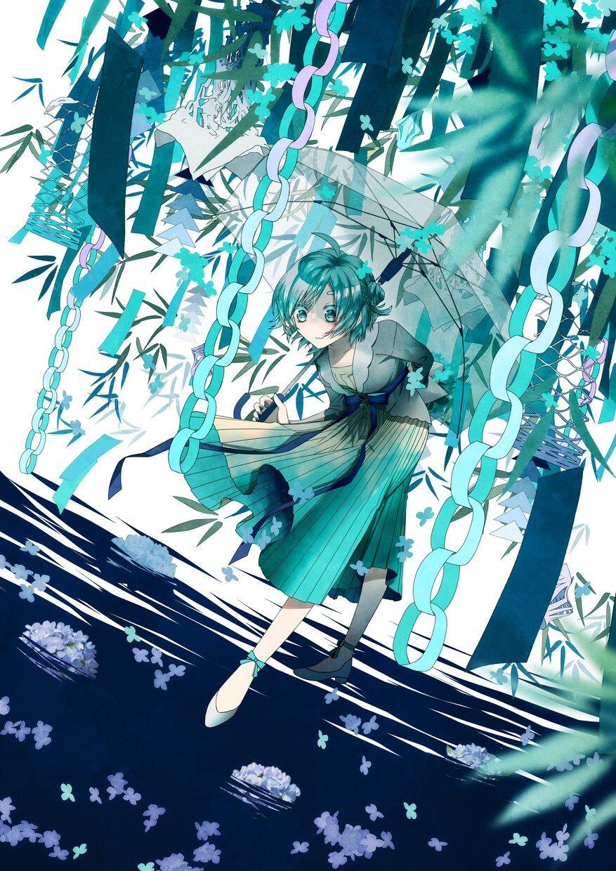 世界観あふれる幻想イラストを制作します 花・空・光・季節を織り交ぜた、物語を感じる一枚をお届けします イメージ5