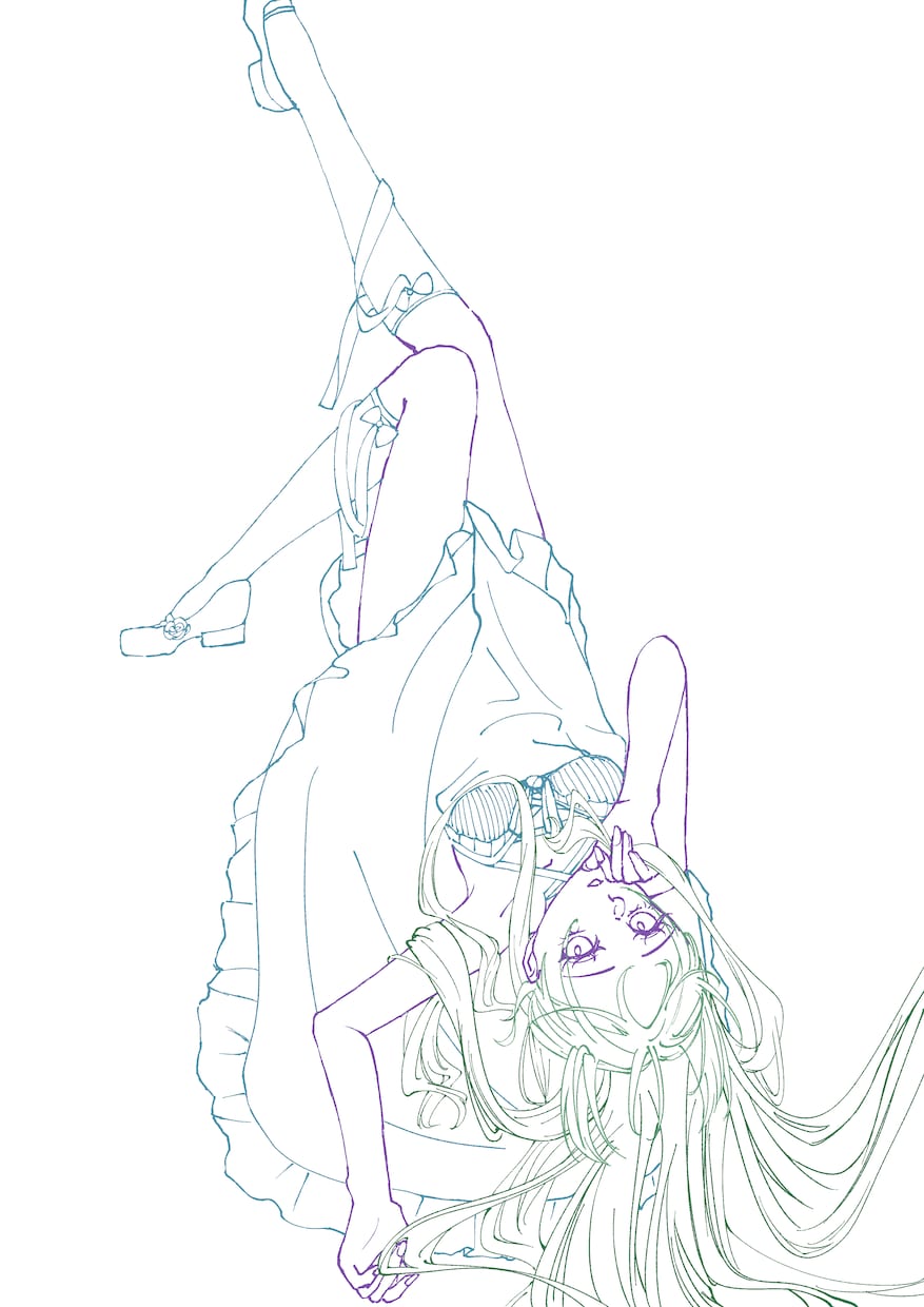 気軽に！ラフイラスト描きます ラフで構図や雰囲気の確認できます！ イメージ1