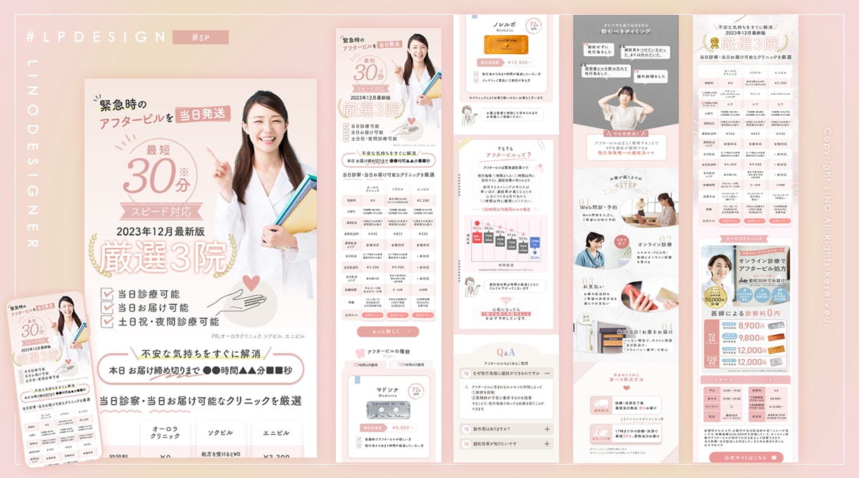 WEB制作20年　売上に繋がるLPを制作いたします 原稿作成サポート｜修正無制限｜長さ制限なし｜表示速度対策 イメージ3