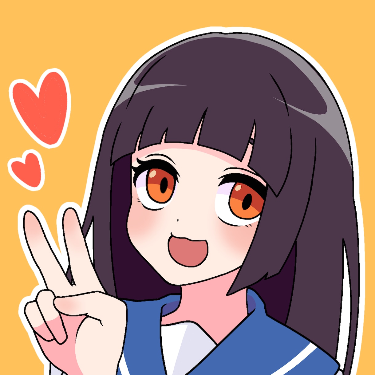 パッと目を惹く！無料修正♾️アイコン描きます 【期間限定】特別価格でお受けいたします！ イメージ1