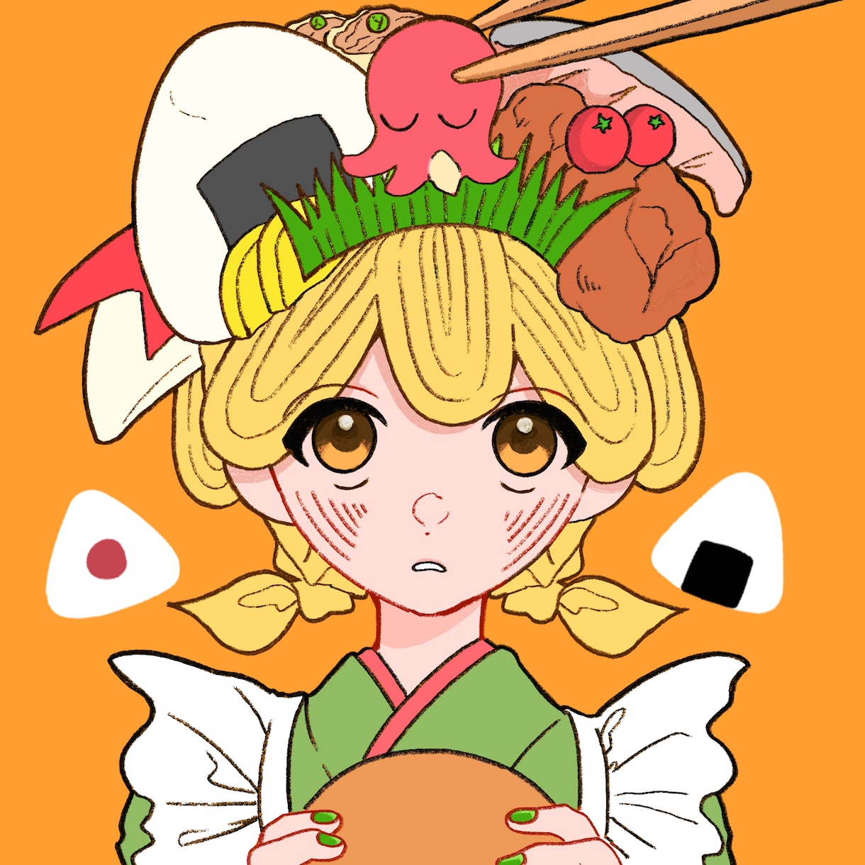 あなたの推し食材×キャラクターでアイコン作ります ちょっとヘン、でもかわいい！食べ物×キャラのアイコン専門。 イメージ5