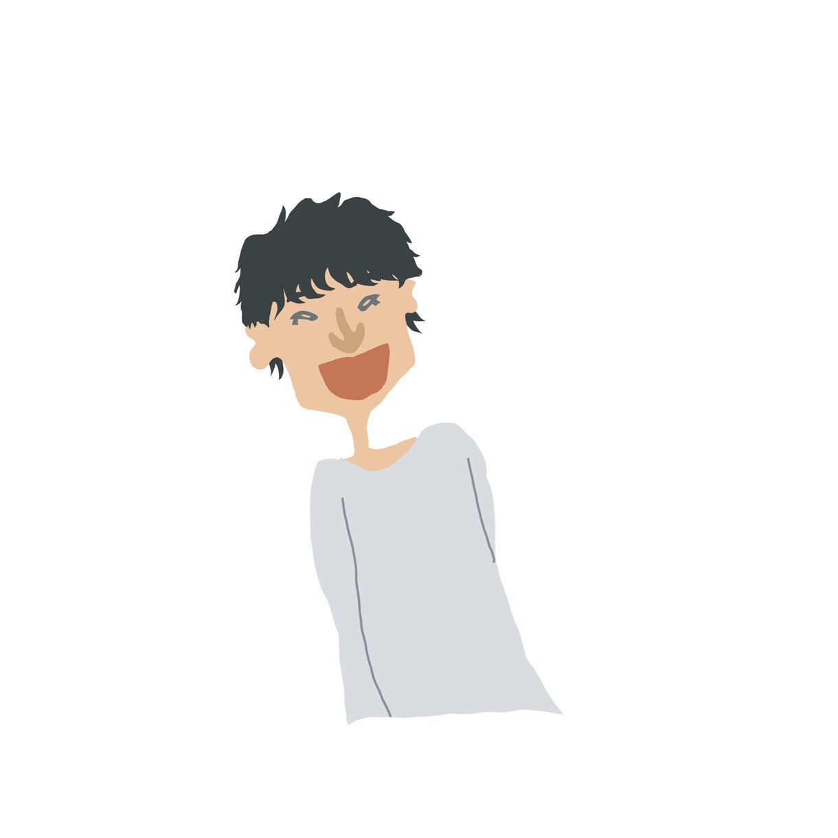 簡単な似顔絵を作成します フリー素材みたいにかんたんな似顔絵いかがでしょうか！ イメージ6