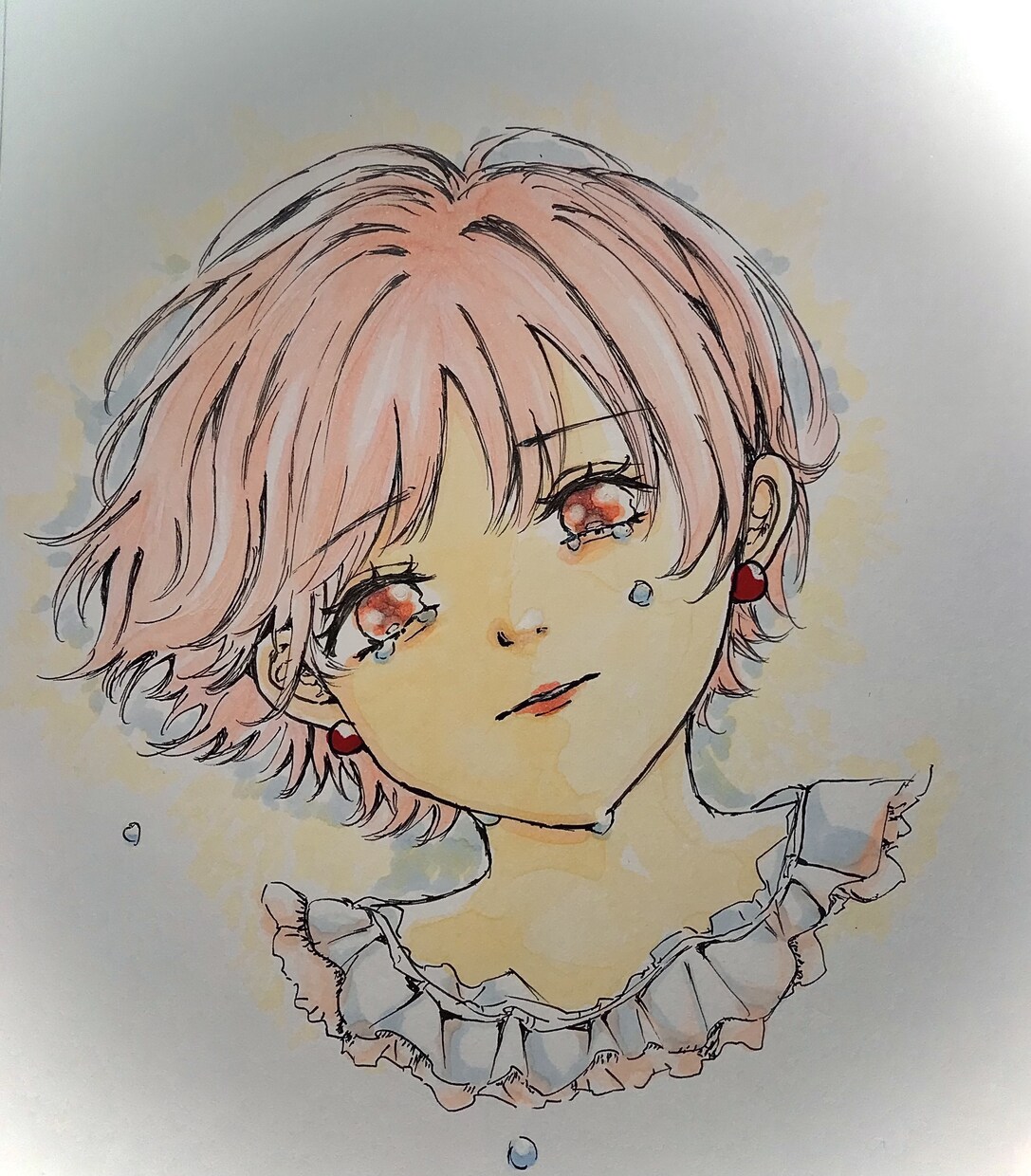 SNSで使える可愛いキャラクターイラストを描きます 優しく淡い色、明るく元気な表情…など、様々に対応します❁¨̮ イメージ5