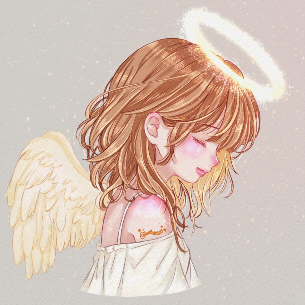 透明感のある女の子のSNSアイコン描きます 透明感のある儚い女の子アイコンをあなただけの世界観で描きます イメージ10