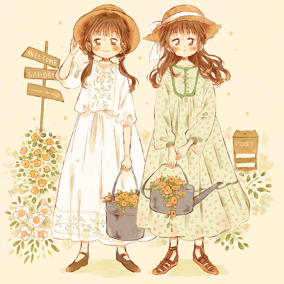 温かみのあるお洒落なイラストを描きますます 挿絵、プレゼント、SNSアイコン用に イメージ7