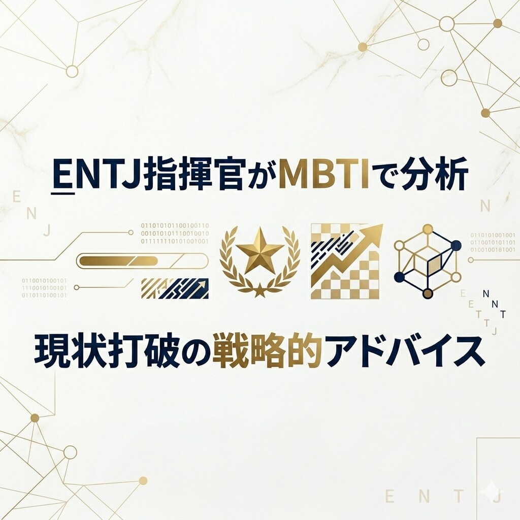 本気で解決したい人！指揮官がMBTIで導きます 出品記念・先着5名様限定セール！本気で現状を変えたい方へ！ イメージ1