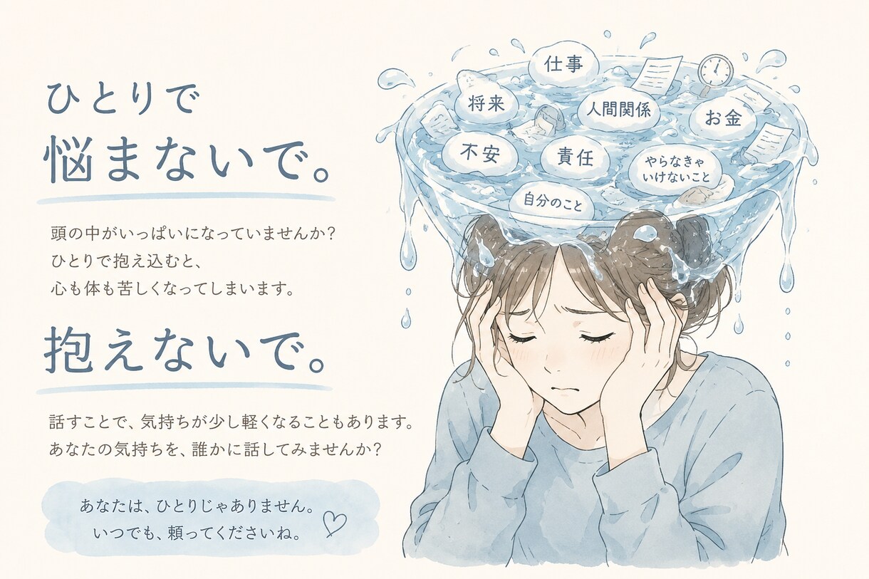 愚痴聞きも、誰にも言えない悩みも対応致します 1人じゃないよ！ここにいるよ！ イメージ5