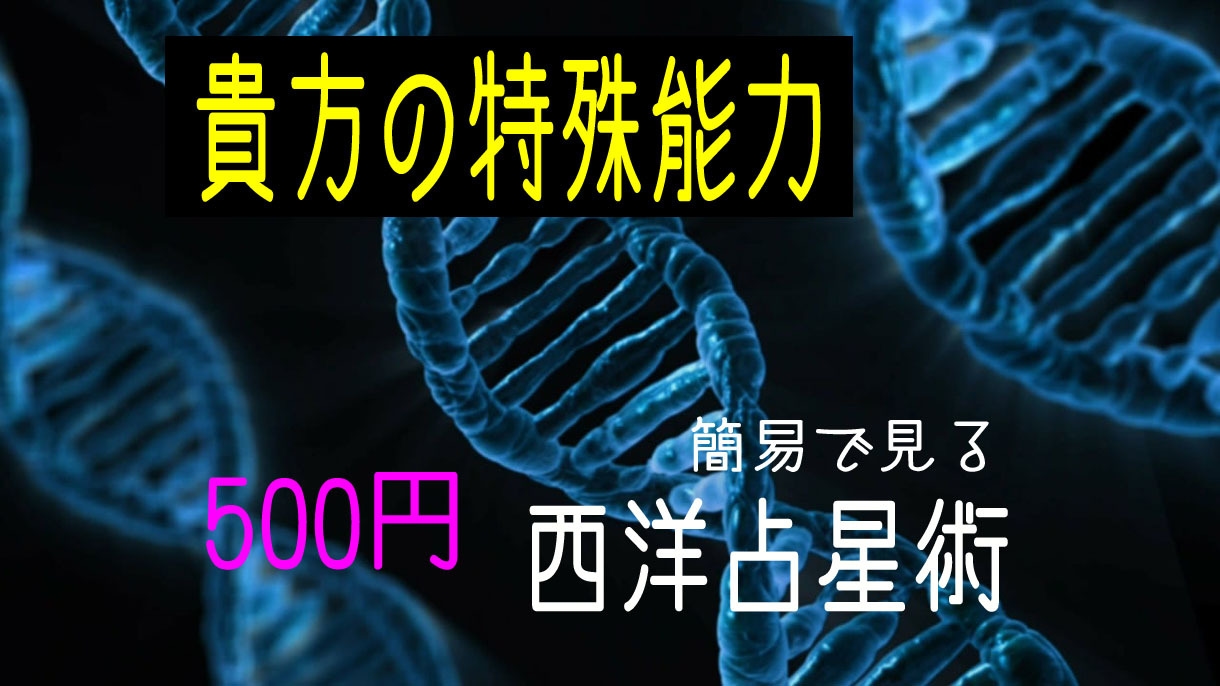 特殊能力や個性の能力を簡易で視ます あなたの能力が他の人とどこが違うかを判断します。 イメージ1
