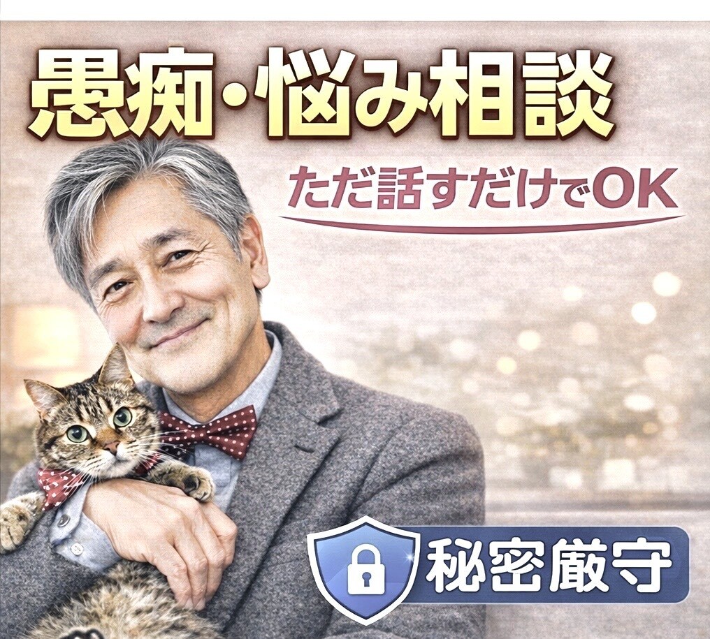 ただ聞いてほしいだけでも大丈夫です。ます なんでも相談課は「こんなこと相談していいの」で大丈夫 イメージ1