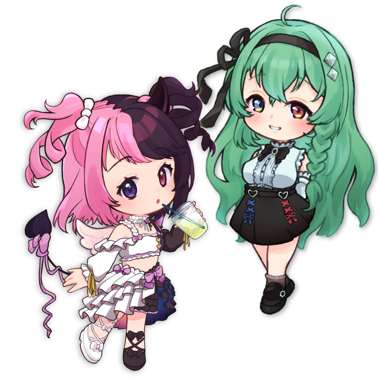 商用利用料込み！もっちりかわいいデフォルメ描きます 配信やグッズ化などにも最適な等身でもっちりかわいいタッチ！ イメージ2