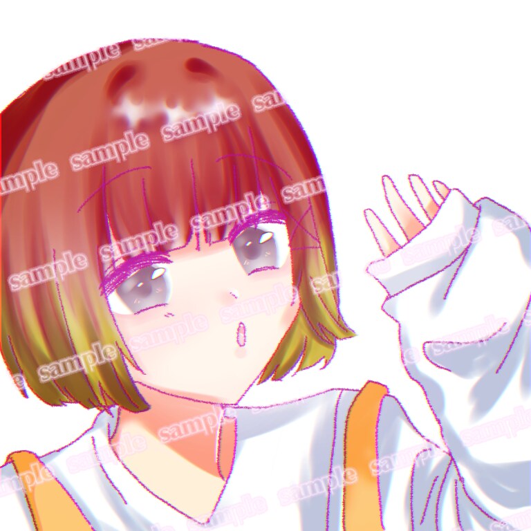 アイコン･イラストオーダー承ります 単体のイラストを描きます。アイコンやヘッダー、キャス画など。 イメージ4