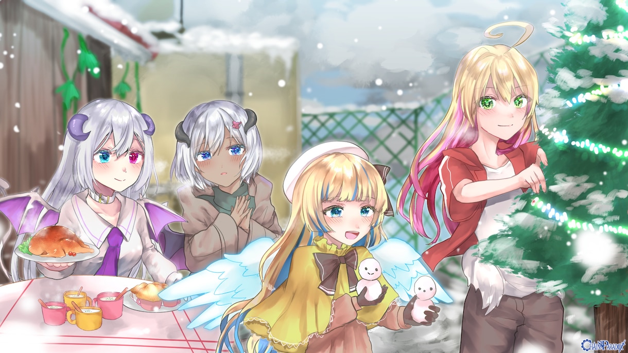 ファンタジーがお好きな方へ！一枚絵描きます 「うちの子」描いてほしい人、必見！ イメージ1