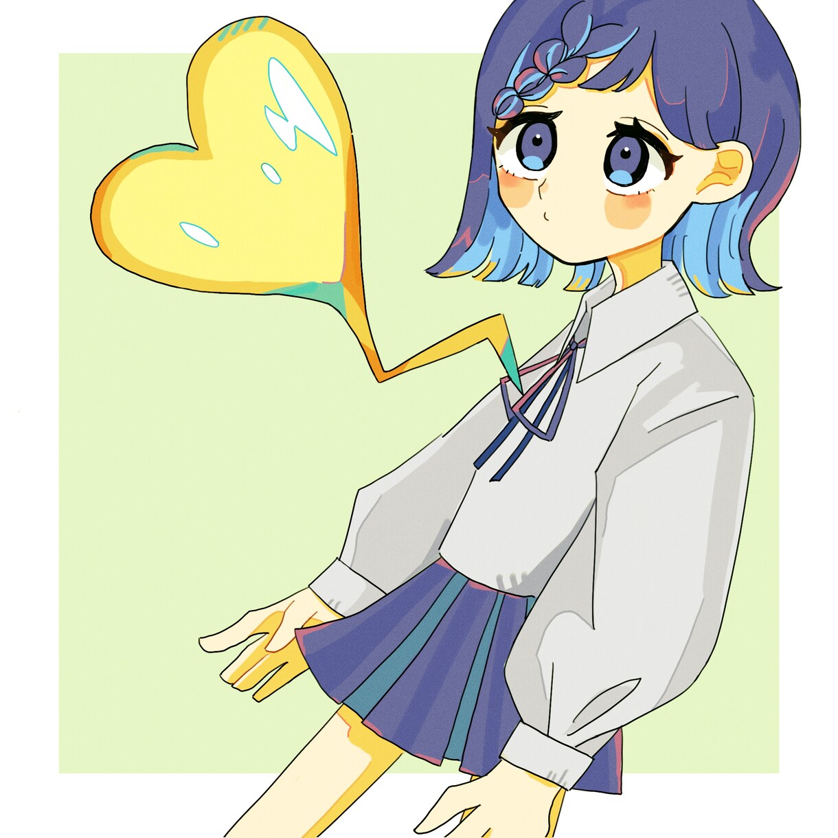 SNSに利用できるアイコン制作承ります カラフルで可愛いイラストをお届けします！ イメージ1