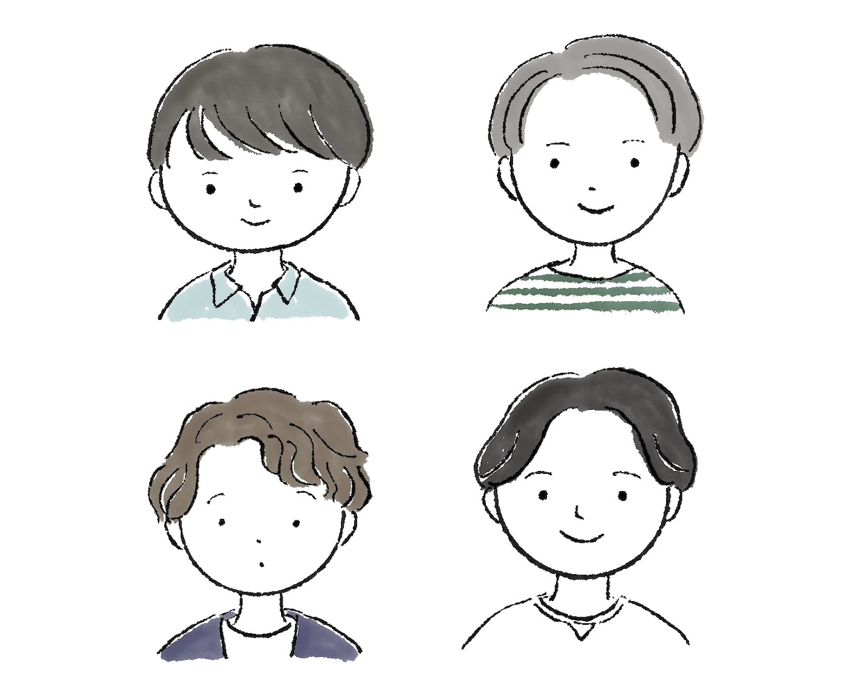 線画タッチのシンプルかわいいアイコン描きます 最短5日！SNSアイコンやブログにぜひお使いください＊ イメージ2
