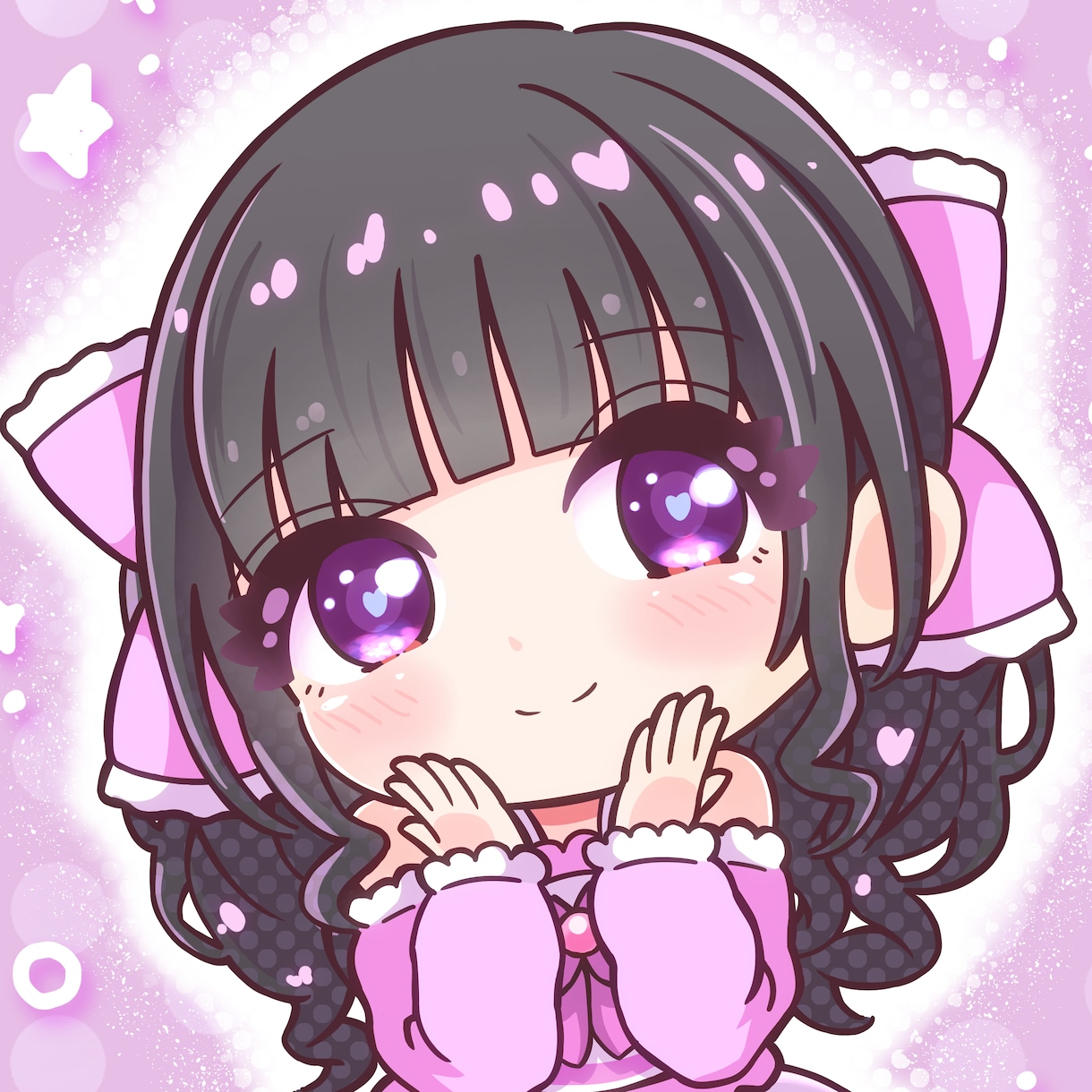 ちびキャラ・デフォルメイラスト描きます アイコンや推し活に◎やさしいデフォルメイラスト イメージ1