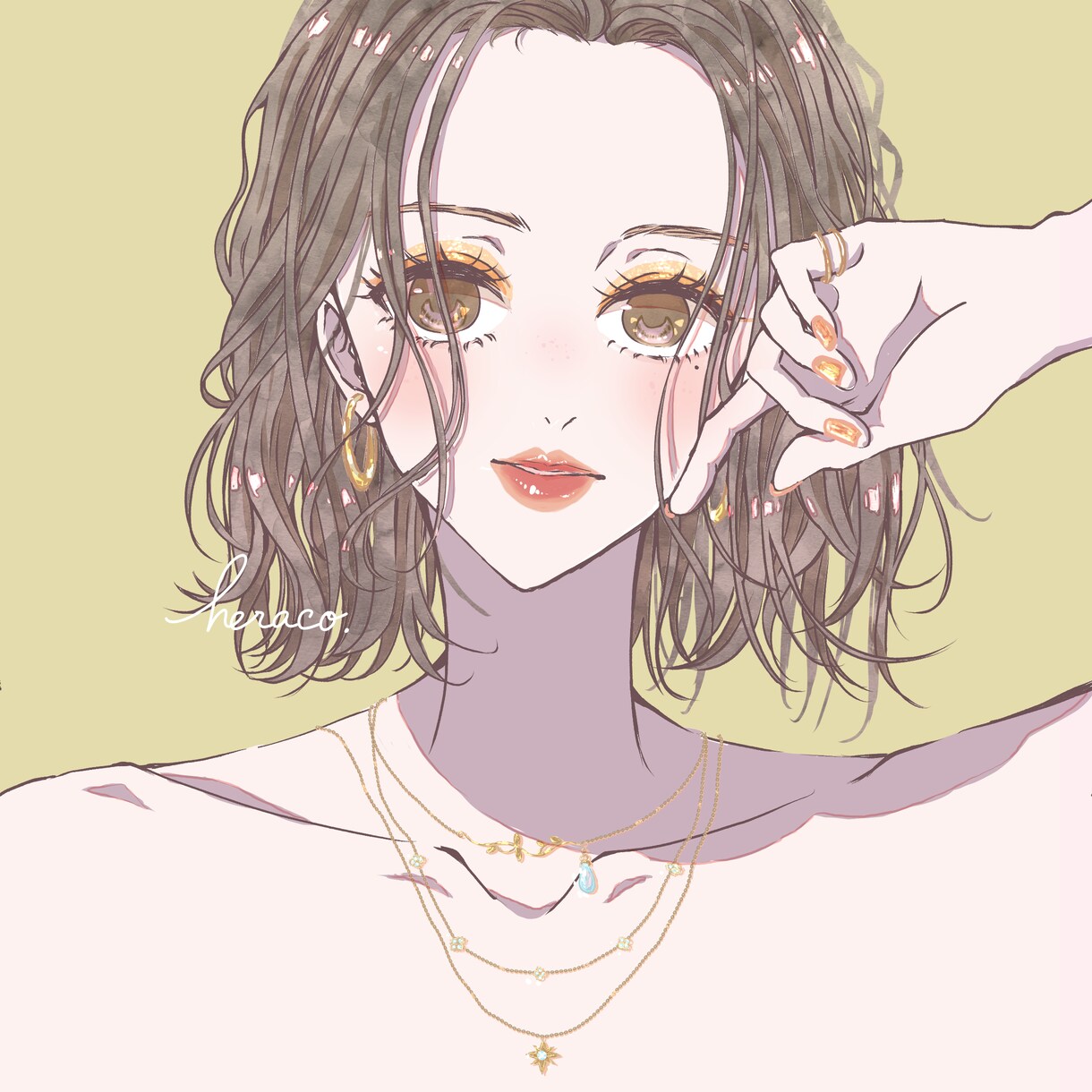 オトナオシャレなアイコンイラストお描きします 依頼受付再開★５名様限定割引中！残り５枠♫ イメージ5