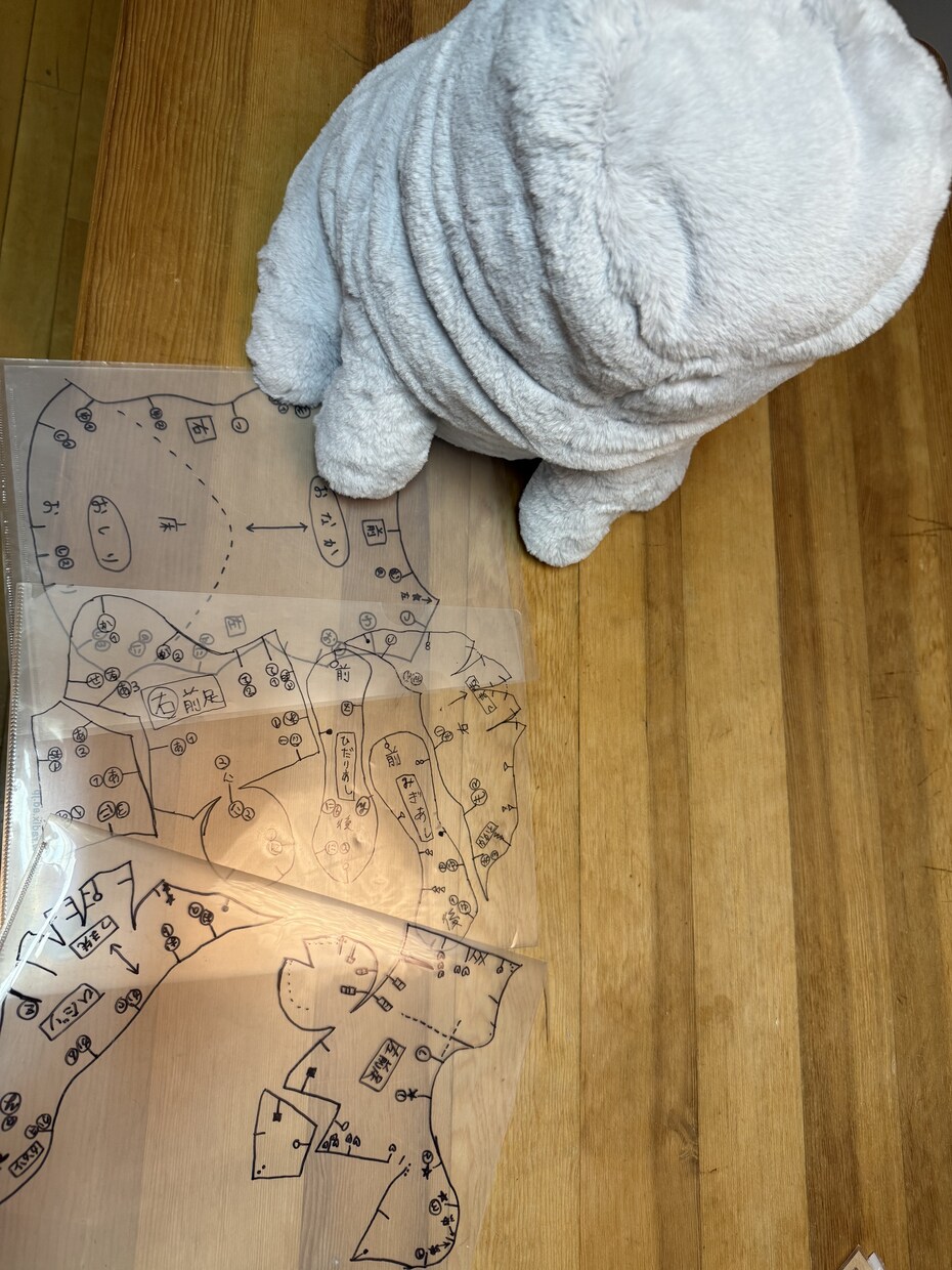 オーダーぬいぐるみ制作承ります 完成品の、テスト用ぬいぐるみ製作費用。 イメージ3