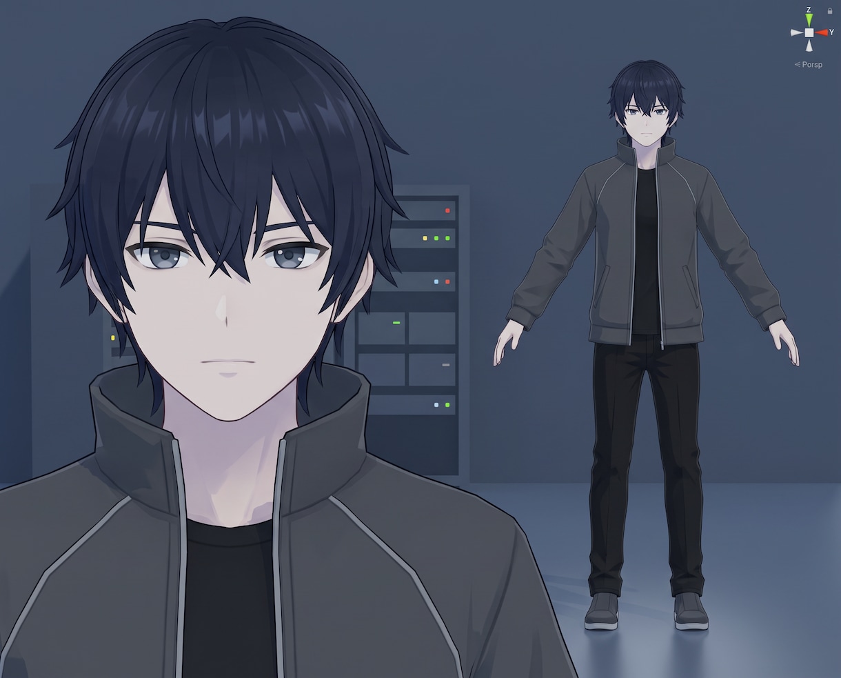 3DVtuberの【全部込み】で一括制作いたします 高品質な３D制作をフルスクラッチで制作！ご予算相談可能です イメージ5