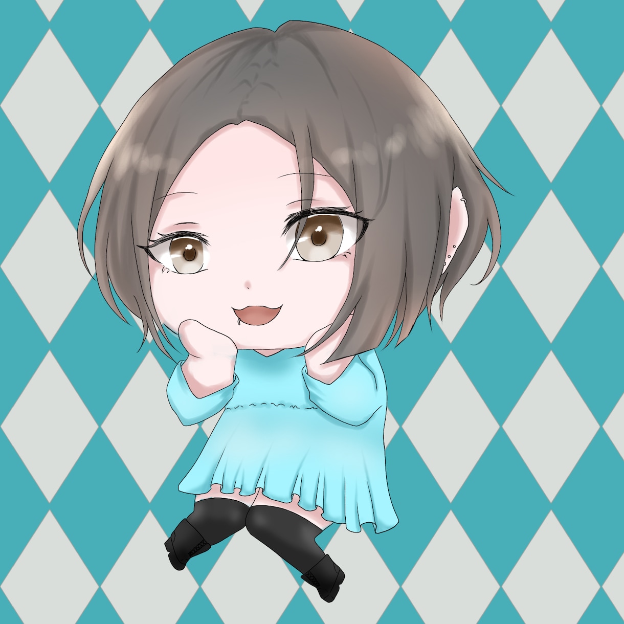 配信やSNSなどのアイコンを描きます カッコイイ、可愛いイラストなら私にお任せ下さい！ イメージ3