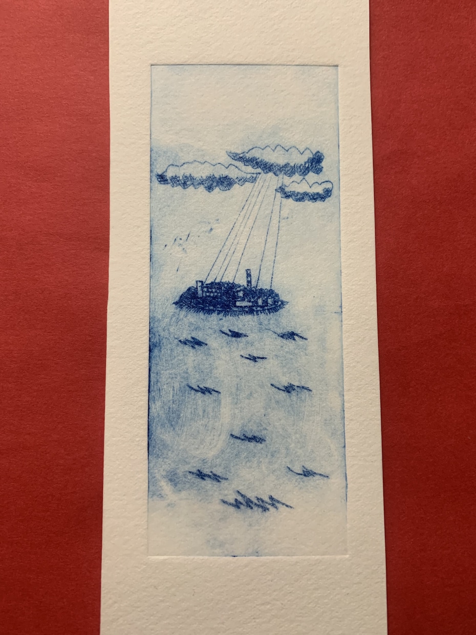 版画（ドライポイント）作成します 深みのあるイラストいかがでしょうか。 イメージ4