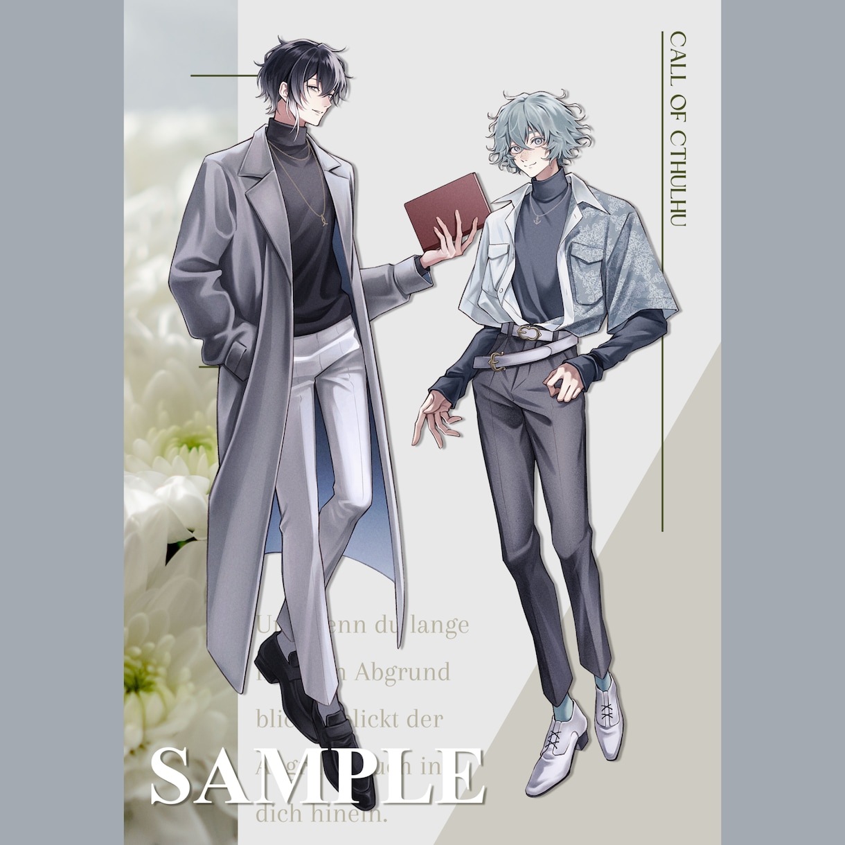 配信、TRPGなどに！立ち絵描きます キャラデザからもOK！表情差分もお任せください！ イメージ4