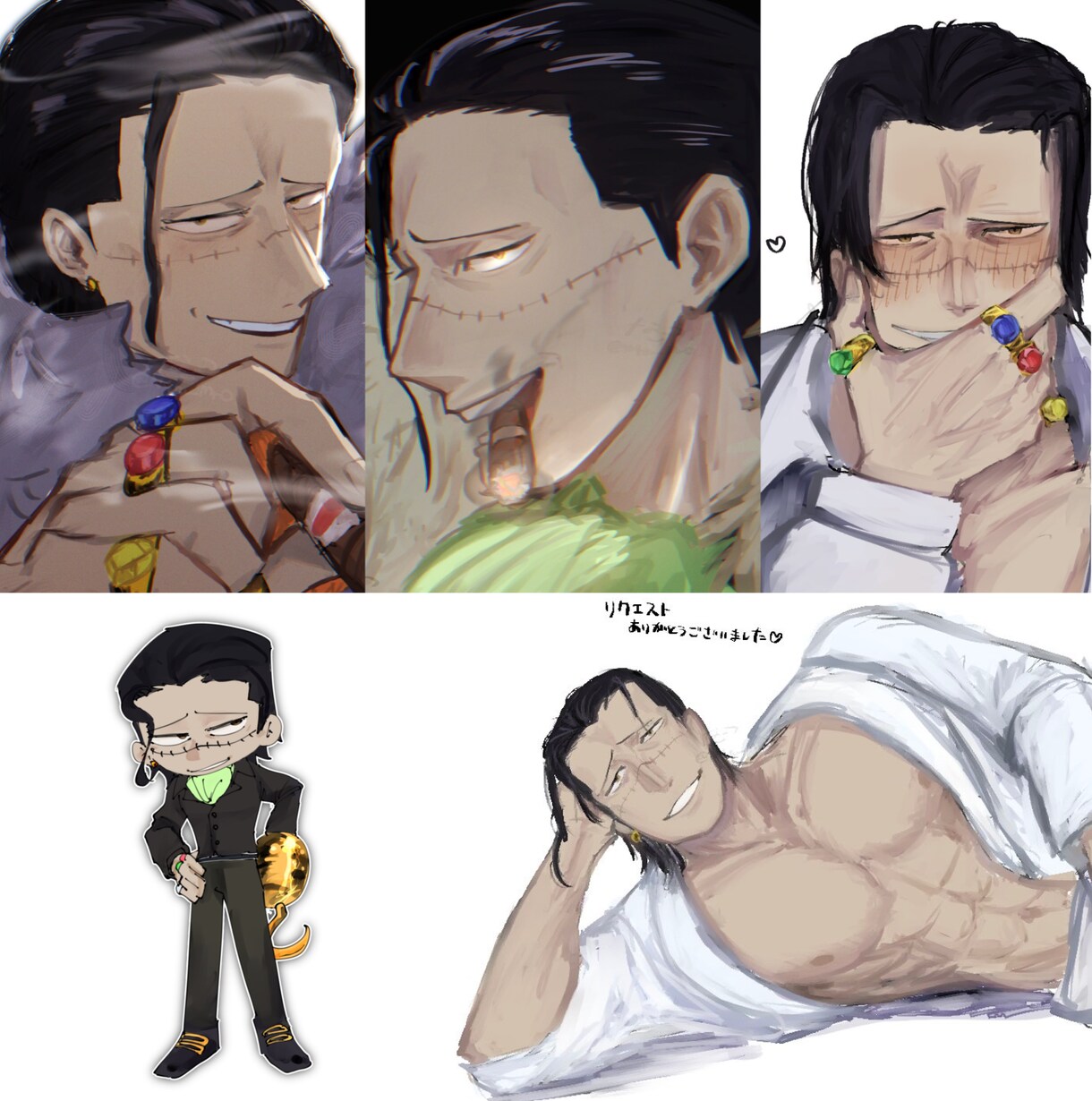 SNS用アイコン・イラストを描きます 単体絵やミニキャラなどの絵柄で描きます！ペア画も可能です イメージ2