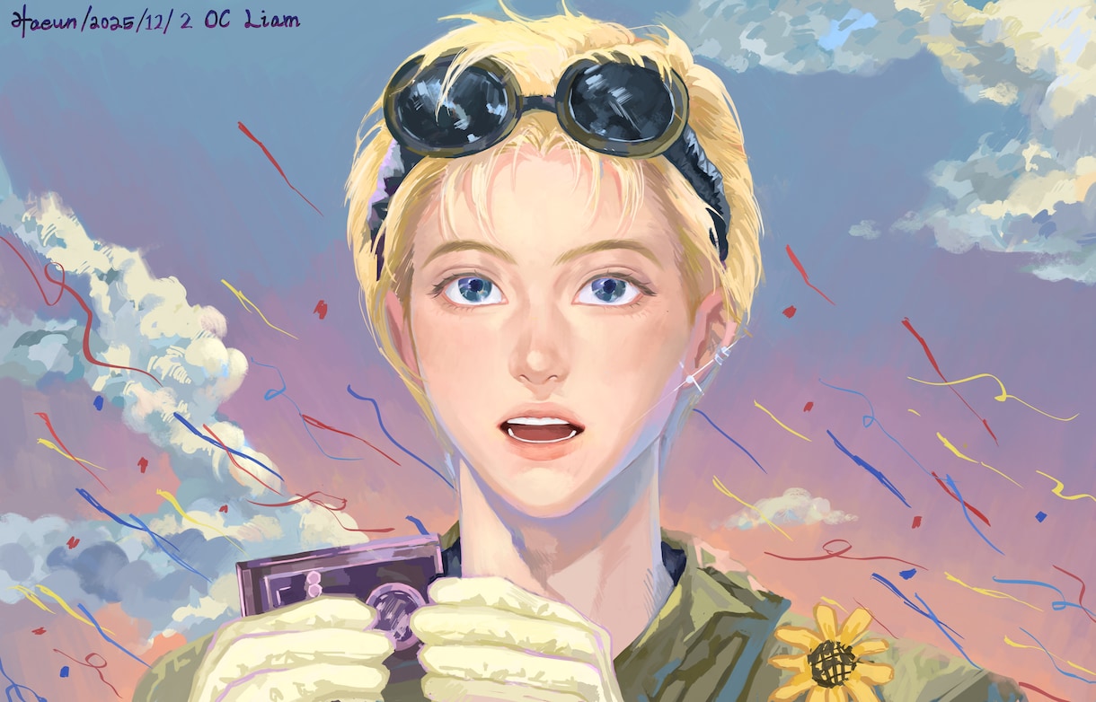 大シールデザイン、オーダーメイドでお届けします 美少年/美少女を華やかに！あなただけのキャラシール イメージ2