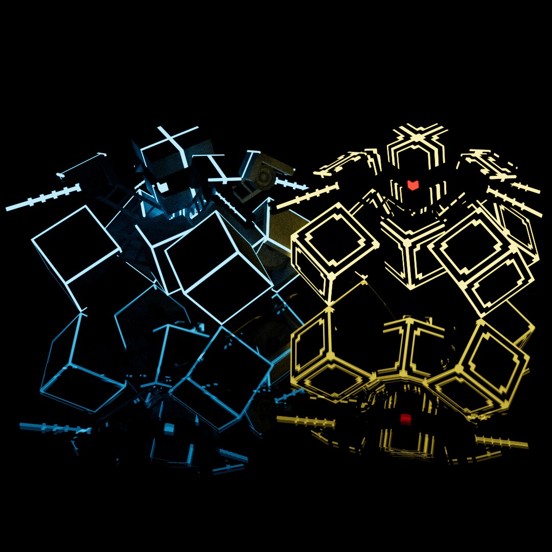 ポリゴン風の3Dボクセルアートを作成いたします メタバースで使えるボクセル作品を提供！ イメージ7