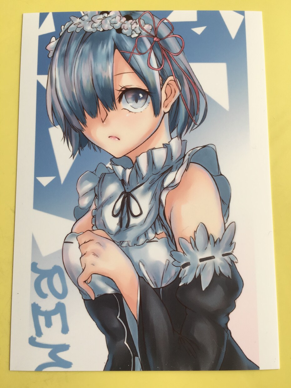Re:ゼロ ポストカード販売いたします イラストに興味のあるかた、この作品が好きな方におすすめです イメージ1