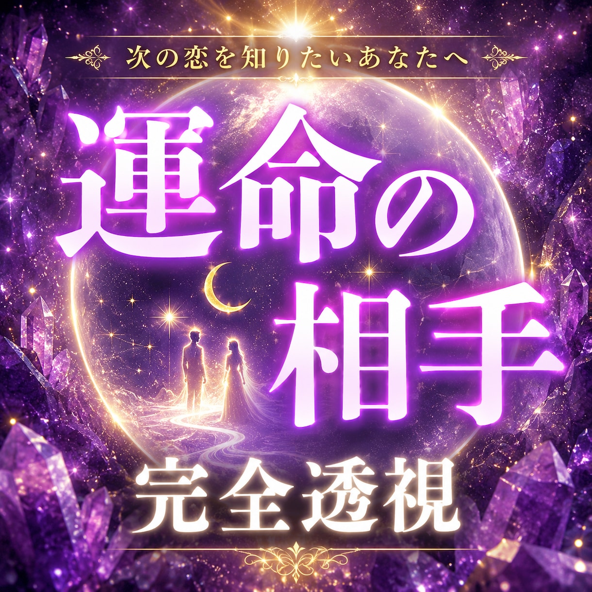 あなたの運命の相手を鑑定いたします 【恋愛透視鑑定】運命の相手の特徴・出会い・未来 イメージ1