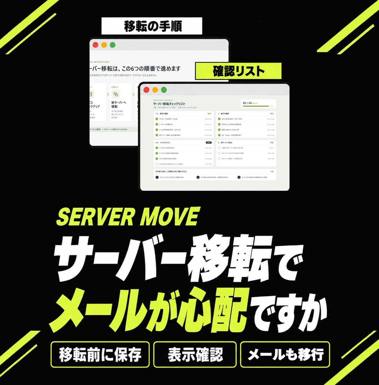 WordPressのサーバー移転を代行します ワードプレスの引っ越し・ドメイン移管。メールの切り替えも イメージ1
