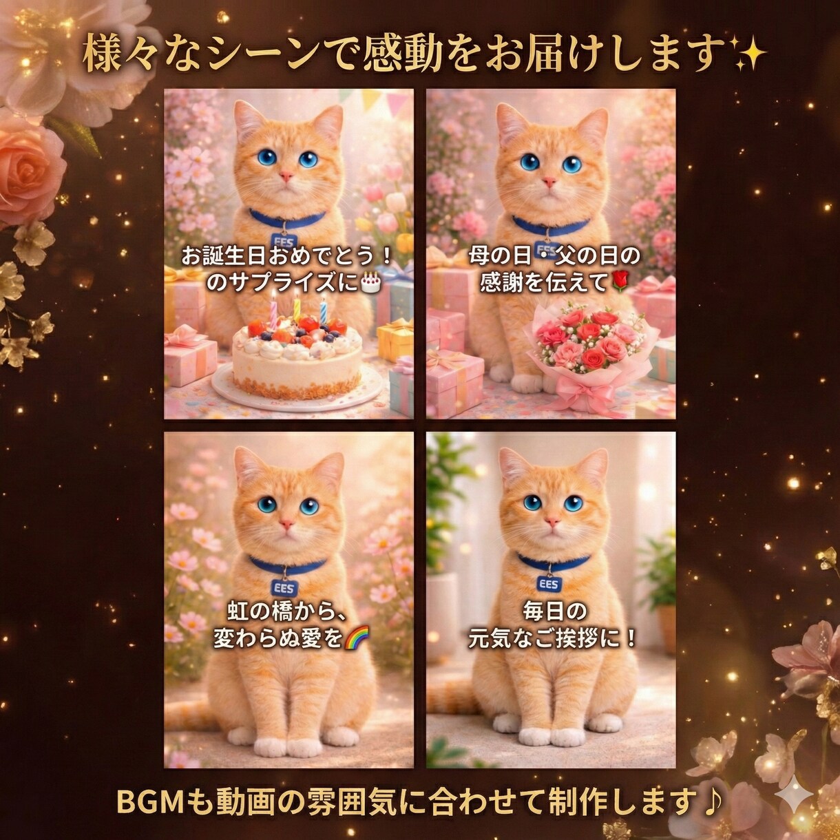 うちの子が喋る！？魔法のメッセージカード作ります 写真1枚で完成！誕生日・母の日・天国から…感動のサプライズ イメージ2