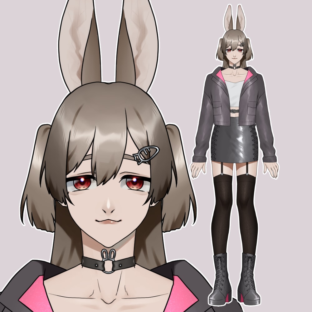 立ち絵イラスト作成します クールでかっこいい子を描くのが得意です イメージ1