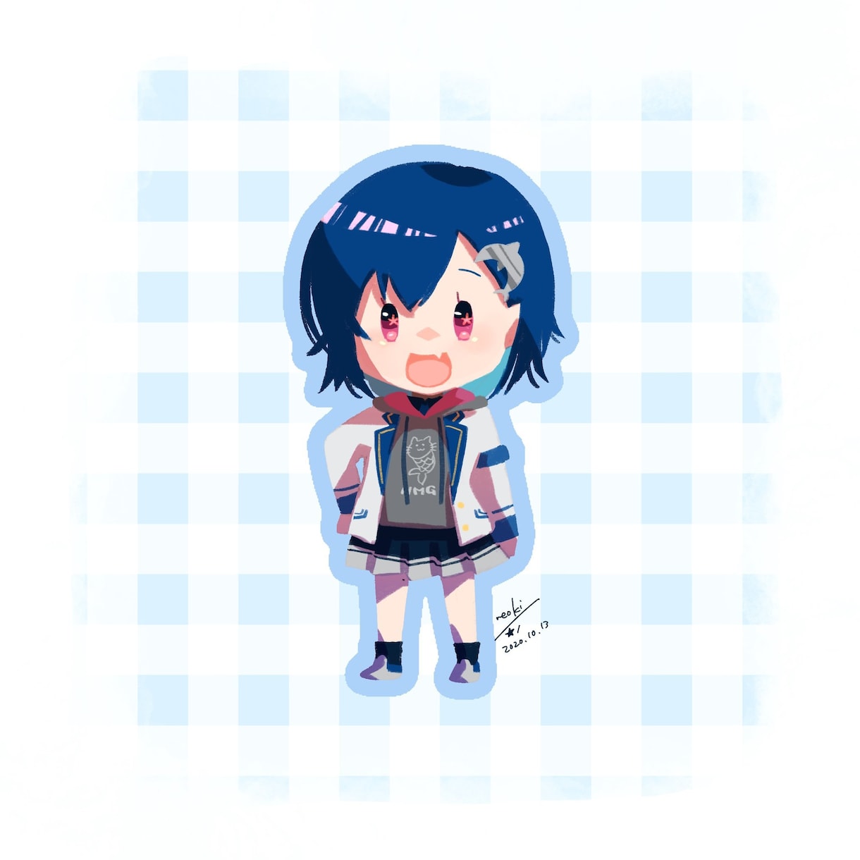 ミニキャラを描きます 2〜3等身のキャラクターイラストを制作します。人外可。 イメージ3