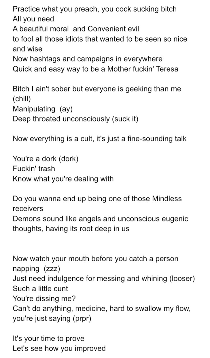 英詞の校正、翻訳、作成等サポートを承ります あなたの素晴らしい楽曲にスマートで自然な英詞を イメージ5