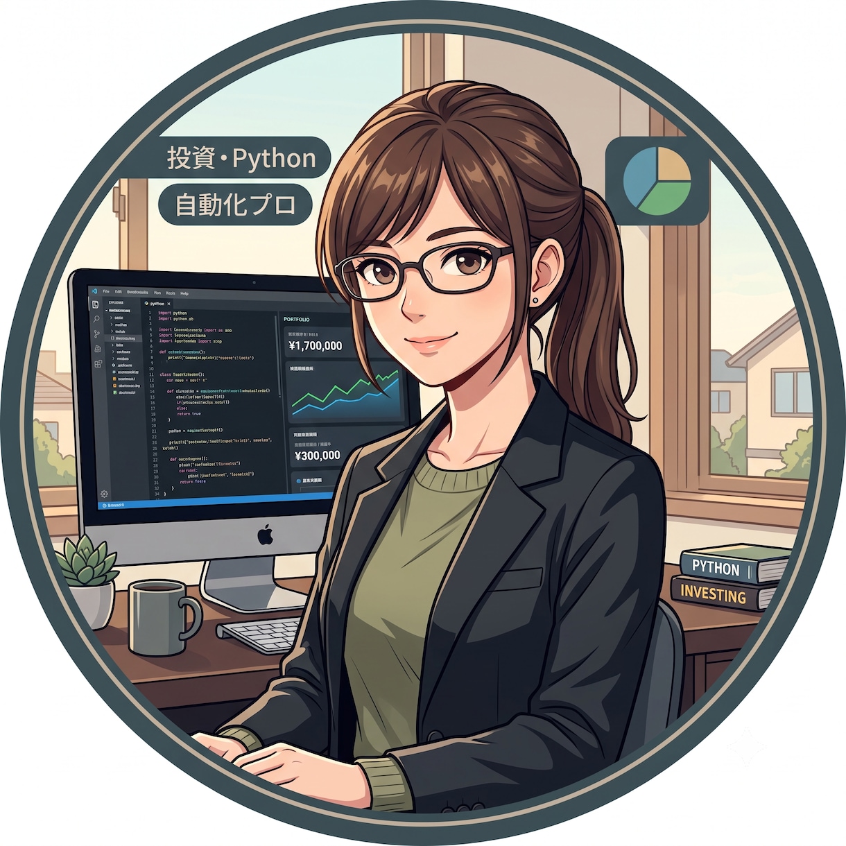 先着3名様へPython資産管理ツールを提供します 「直感」から「データ」へ。プロのような資産管理をPCに。 イメージ4