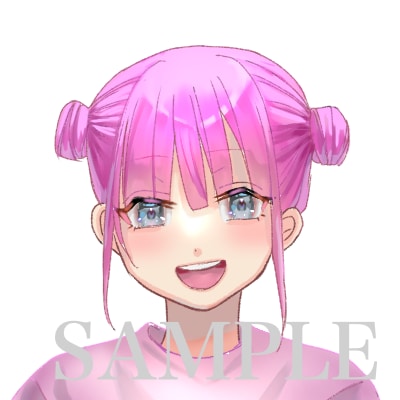 最短翌日でイラスト、アイコン、ヘッダー等描きます YouTubeのサムネ　立ち絵　ホーム画　等にも イメージ4