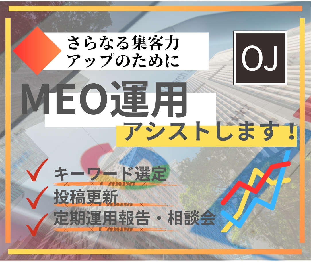 MEO運用アシストを行います MEOを利用した集客導線の構築 イメージ1