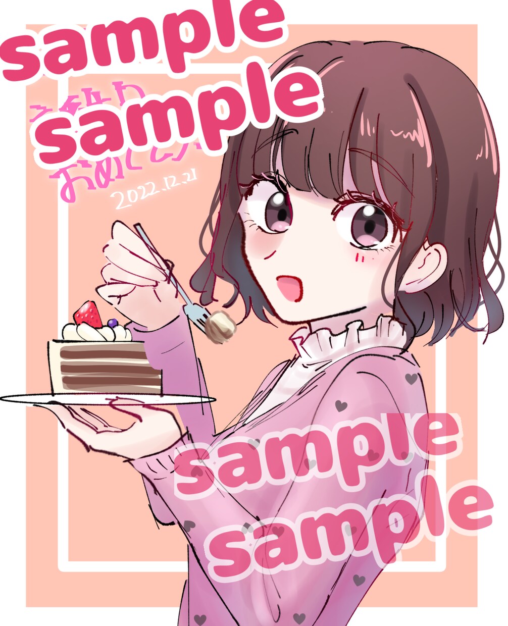 顔アップ〜全身まで一律3000円でイラスト描きます 可愛い女の子や中性的な男の子が得意です イメージ6