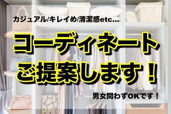 オシャレが苦手な方へ！コーディネート提案します 【男女問いません】シンプルでオシャレな着こなしをご提案します イメージ1