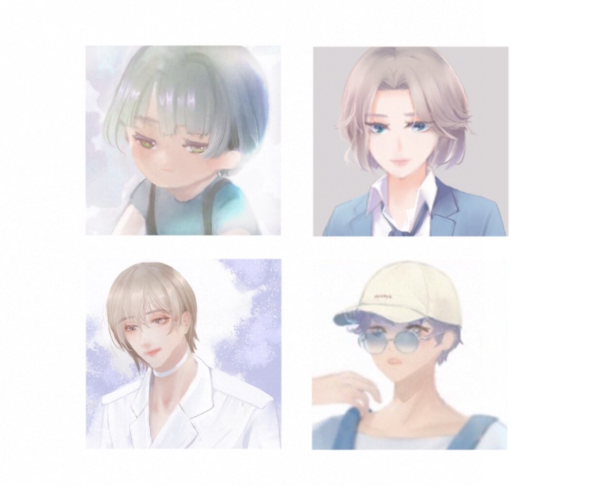 SNS用等＊ふんわりした雰囲気のアイコン作成します 1つ1つの作品に丁寧にご対応致します イメージ6