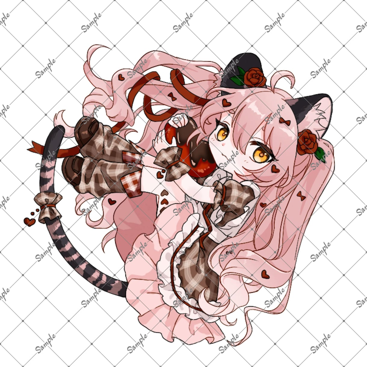 華やかでキラキラのイラスト制作全般承ります イラスト　一枚絵、アイコン、立ち絵 イメージ5