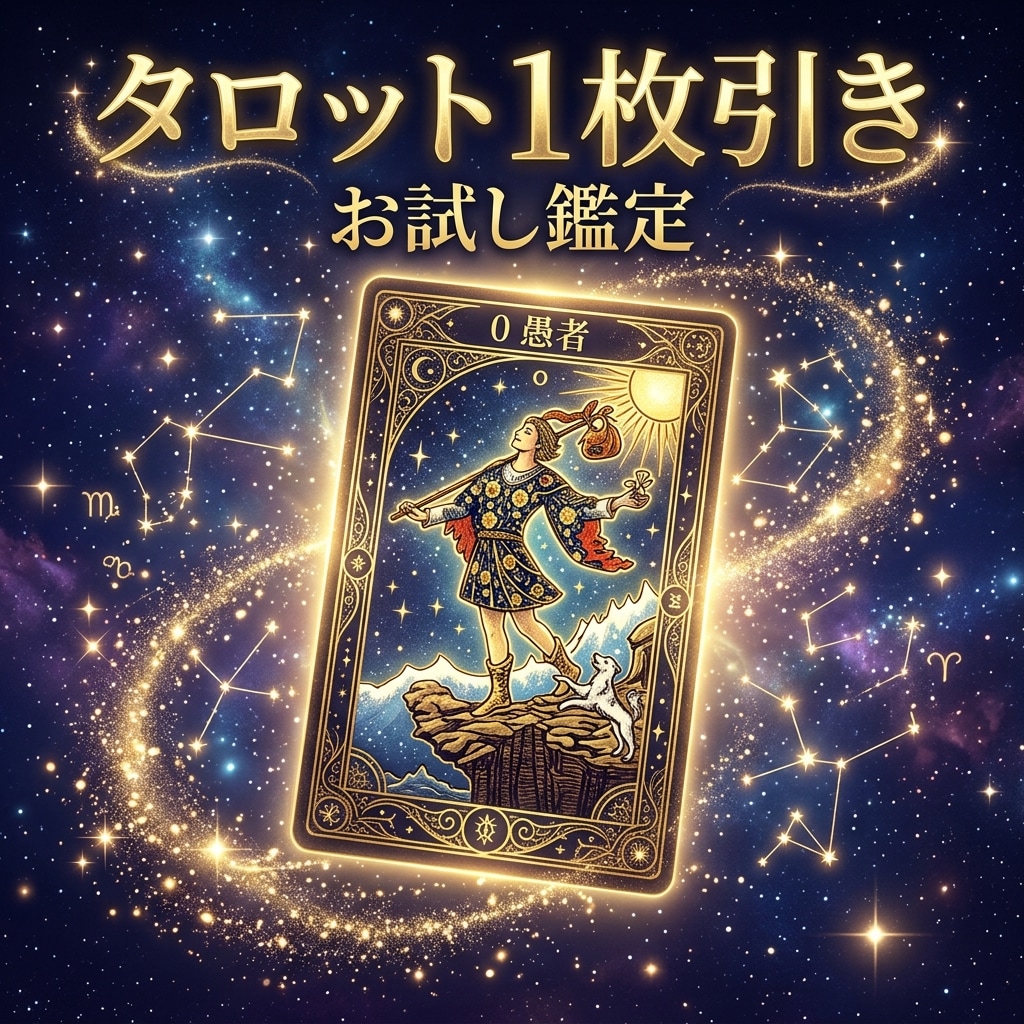 今の悩みにタロット1枚引き♡1日以内にお届けします 気軽に試せるワンカードリーディング。24時間以内にお届け イメージ1