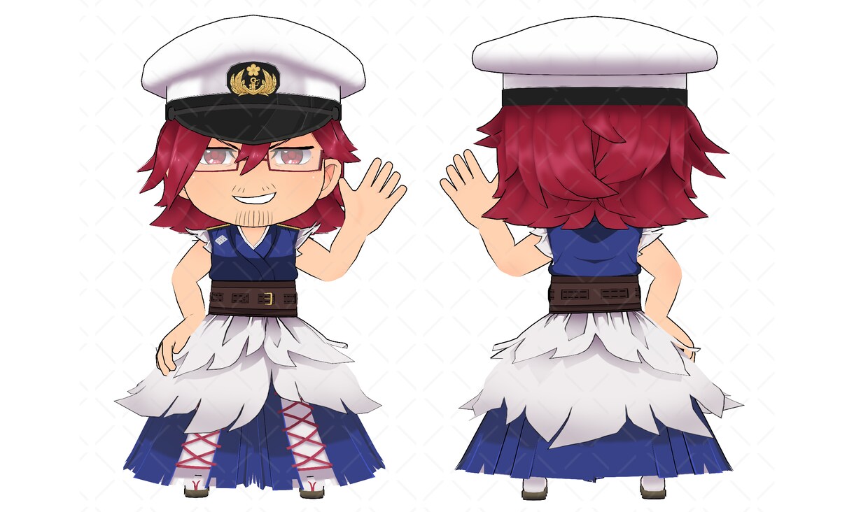 フルスクラッチ3Dモデル制作いたします VTuber活動などにお使いいただけます！ イメージ7