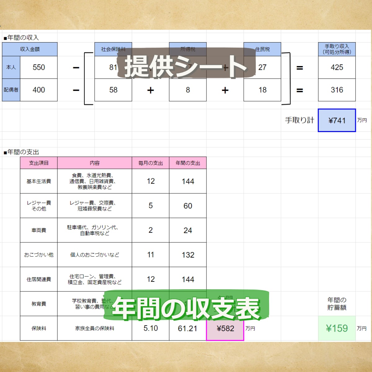 オーダーメイドのライフプラン表を作成します FP2級・半年育休経験パパが、家計状況の整理をサポートします イメージ5