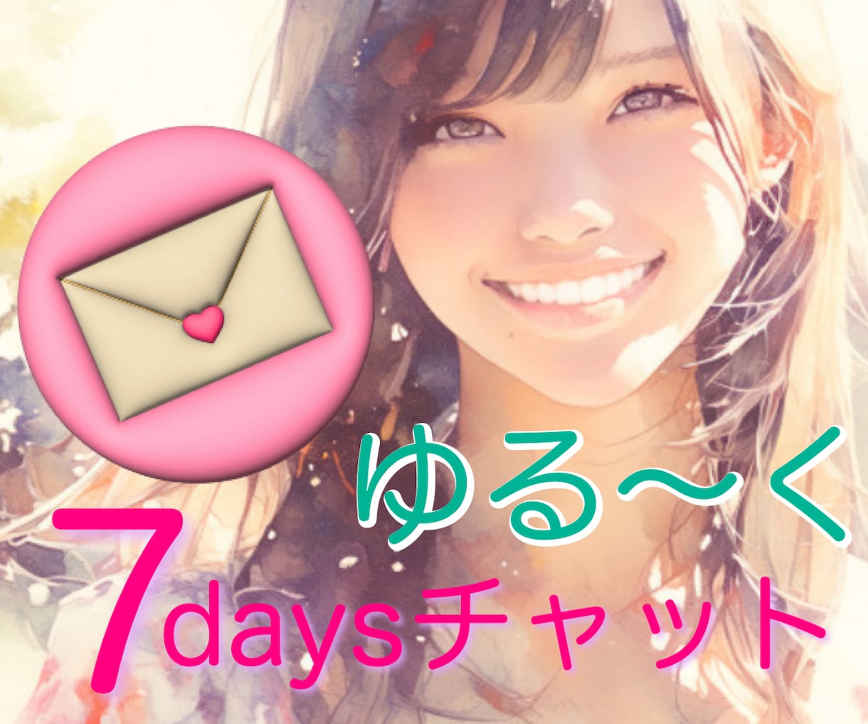 7日間LINE感覚❤️あなたとゆる〜く繋がります 仏のキャバ嬢華さん⭐️恋愛相談⭐️愚痴⭐️何でもOK♪ イメージ1