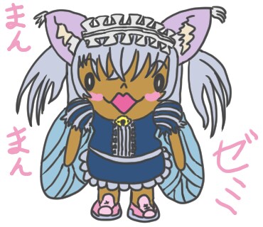 女の子のオリジナルキャラクター描きます LINEスタンプサイズの女の子を描きます。 イメージ7